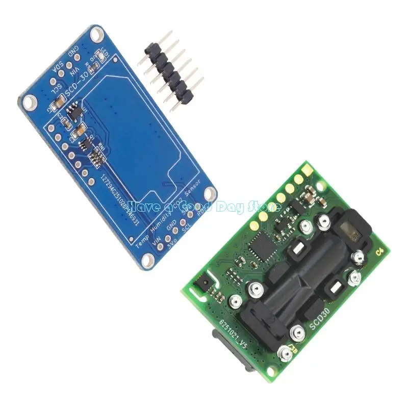 Módulo sensores calidad del aire 462D precisión SCD30, detección CO2, temperatura, humedad, I2C UART para