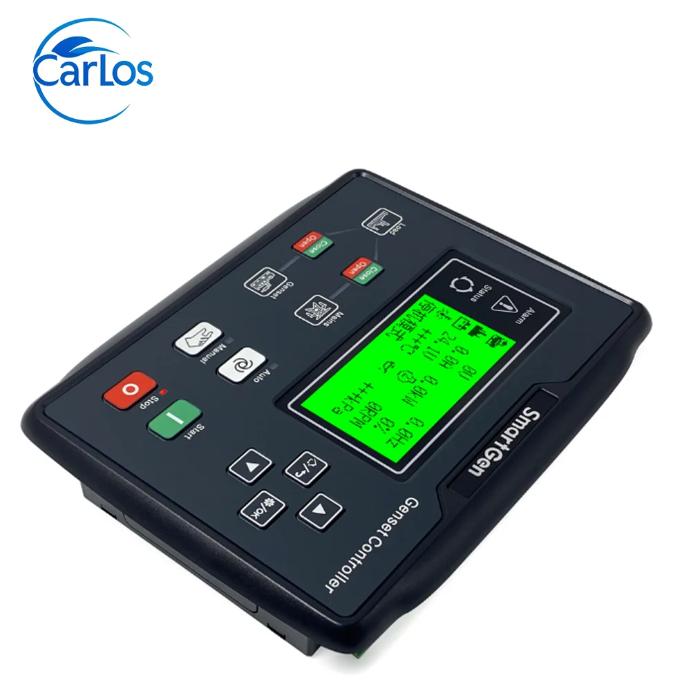 HGM 6120N SmartGen HGM6120N AMF Generator Auto Start Stop Controller LCD Control Module Panel Circuit Board Diesel Genset Parts