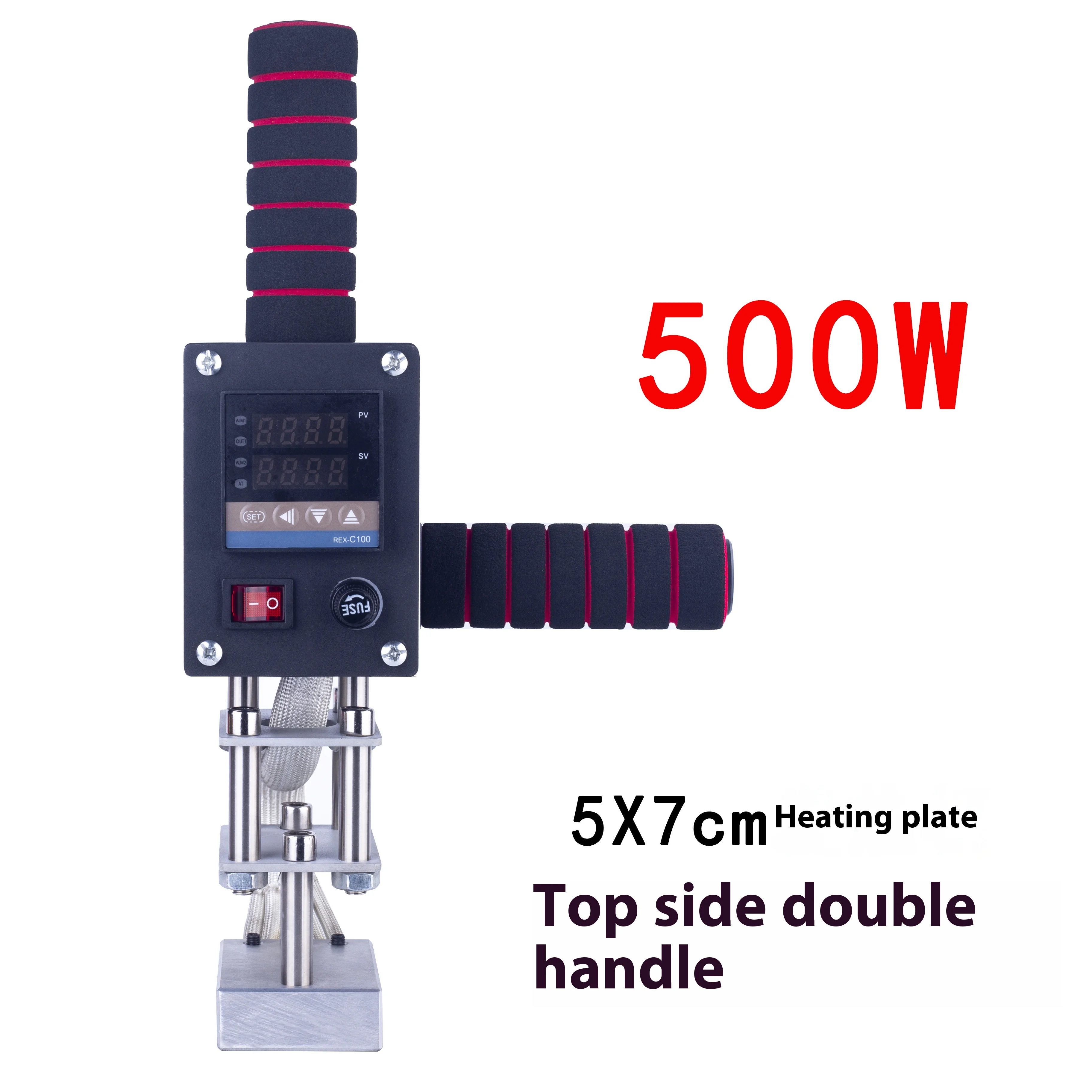 

Ручная портативная машина для горячего тиснения, термопресс, цифровой кожаный инструмент, бумага, дерево, индивидуальный логотип, пищевая фольга, штамп, принтер