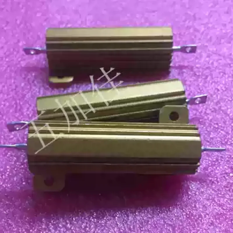 3-10pcs RER75FR499R 50W 0.499R 1% imported brand new aluminum shell resistor (unclear font)