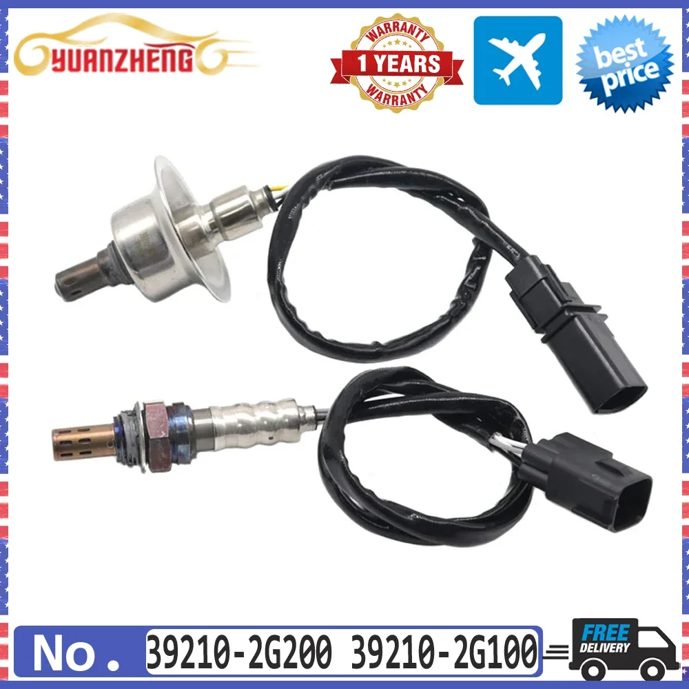 2X 39210-2G200 39210-2G100 NEW Upstream Downstream Air Fuel Ratio Lambda O2 Oxygen Sensor for Hyundai Tucson Kia Sorento Optima