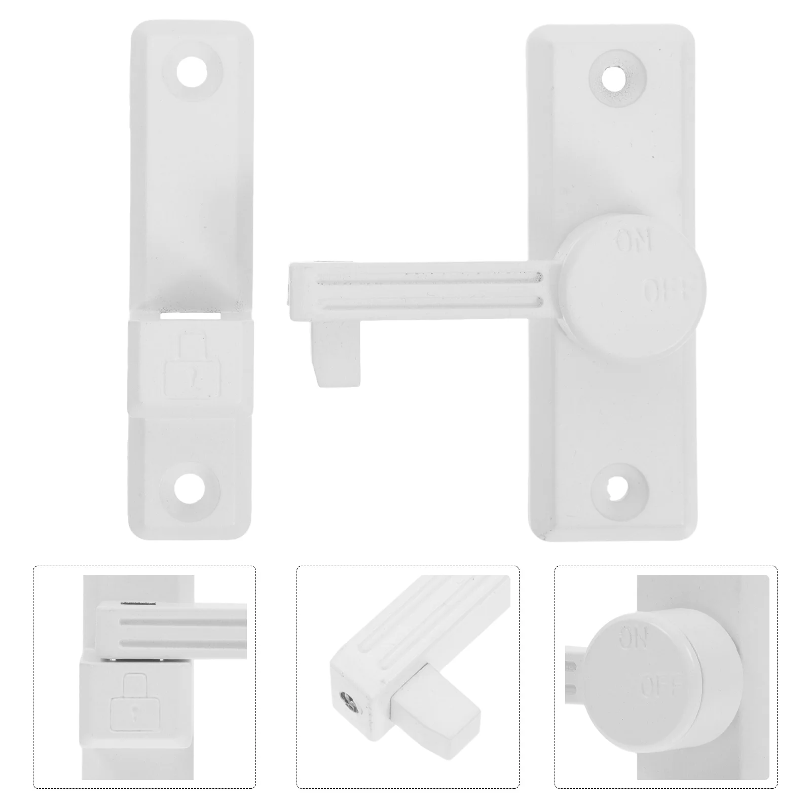 

Door Lock Latch Gate Right Angle Impact-resistant Screen Furniture Hardware Accessories Garage Zinc Alloy Barn Locks