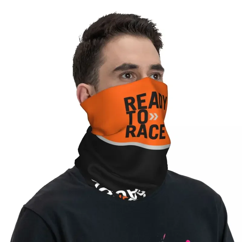 Bereit zu rennen Bandana Hals abdeckung gedruckt Enduro Cross Motocross Fahrrad Sturmhauben Wickels chal Kopf bedeckung Outdoor-Sport Erwachsenen Winter