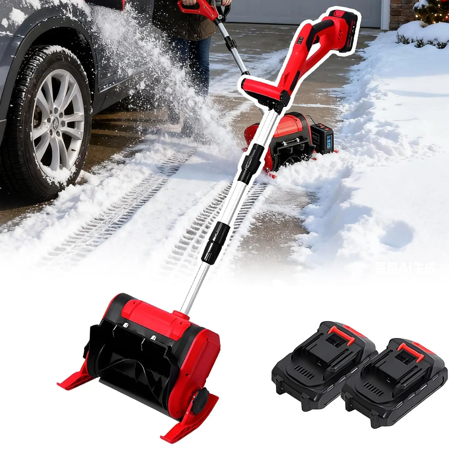 

Беспроводной снегоуборщик – Аккумуляторный снегоочиститель – Безопасная и удобная в хранении электрическая лопата для уборки снега, настраиваемая под заказ