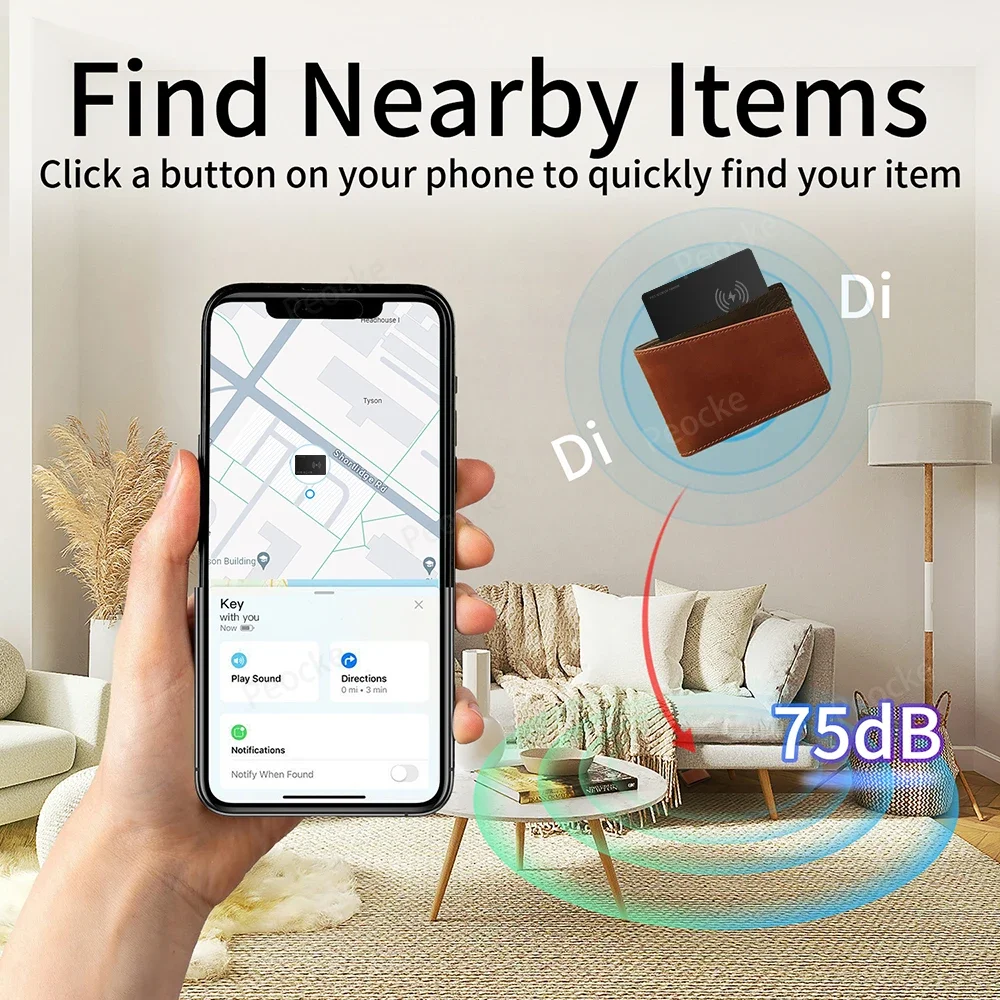 بطاقة تعقب لدعم المحفظة، ابحث عن تطبيقي لنظام Apple ios، محدد موقع GPS، حقيبة مفاتيح، علامة البحث المفقودة، شحن لاسلكي رفيع للغاية