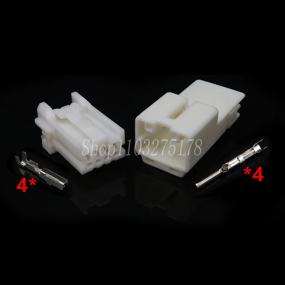 1 Set 4 Pin 7282-5976 7283-5976 Car Wire Harness Socket MG642996 MG652999 304204016A Automobile Cable Electrical Connector