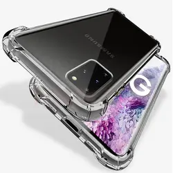 Funda gruesa a prueba de golpes para Samsung Galaxy S22 S21 S20 S23 S24 S25 Ultra S10 Plus, funda de silicona para Samsung Note 10 9 8