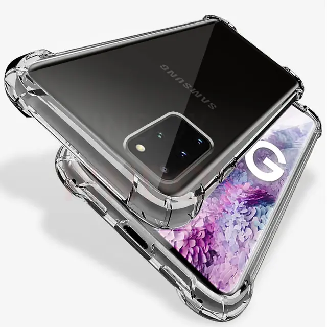 Grube, wstrząsoodporne etui na telefon Samsung Galaxy S22 S21 S20 S23 S24 S25 Ultra S10 Plus Samsung Note 10 9 8 Silicone Cover
