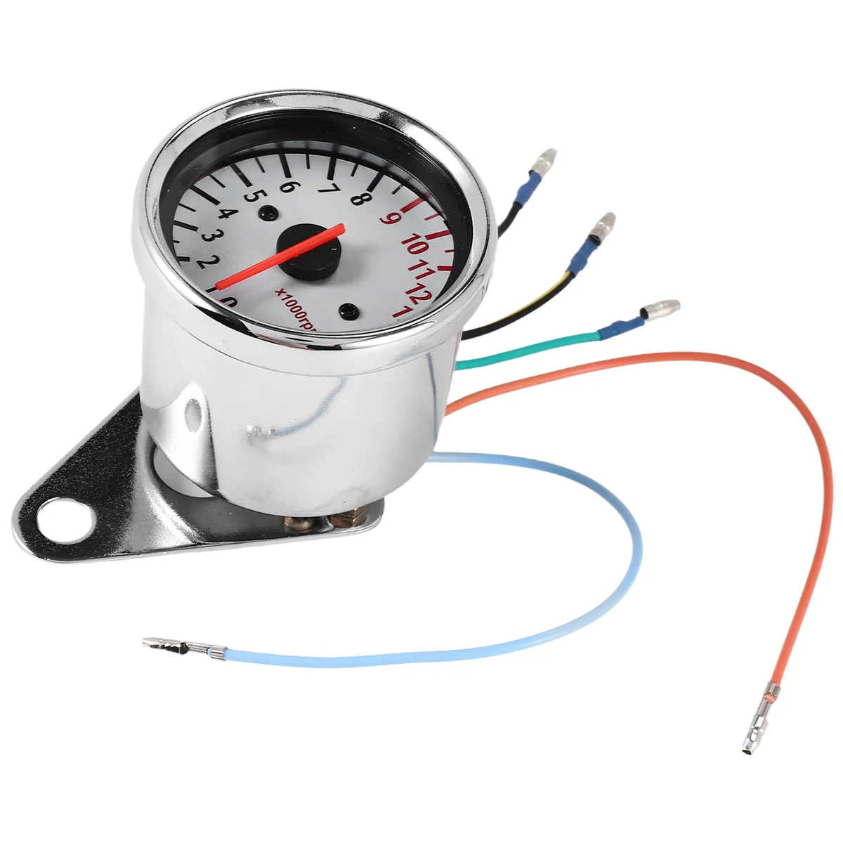 Universal Motorcycle Scooter 13000RPM Analog Tachometer Gauge Night Light XY