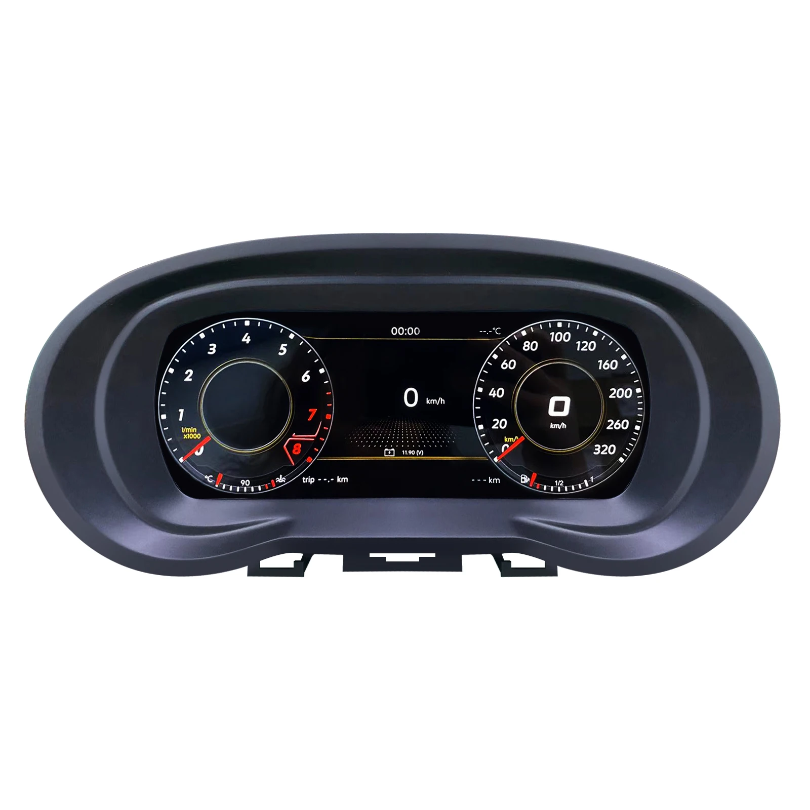 9 Zoll LCD-Digitalcluster für Polo 6R VENTO 2008–2016 Jahre CROSS FOX 2015 Jahre Amarok 2010–2016 Jahre Armaturenbrett – Detail 2