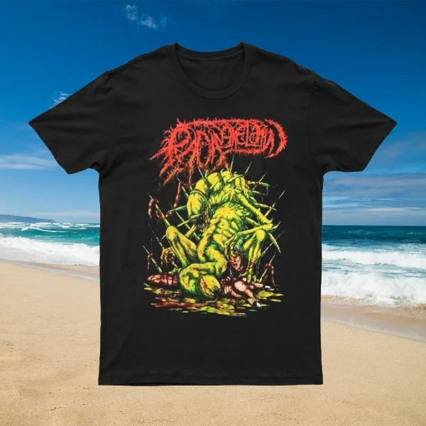 

2025 New RADANG KELAM - GALAU Printed Unisex Street Fashion Trend Short Sleeved Pure Cotton Round Neck