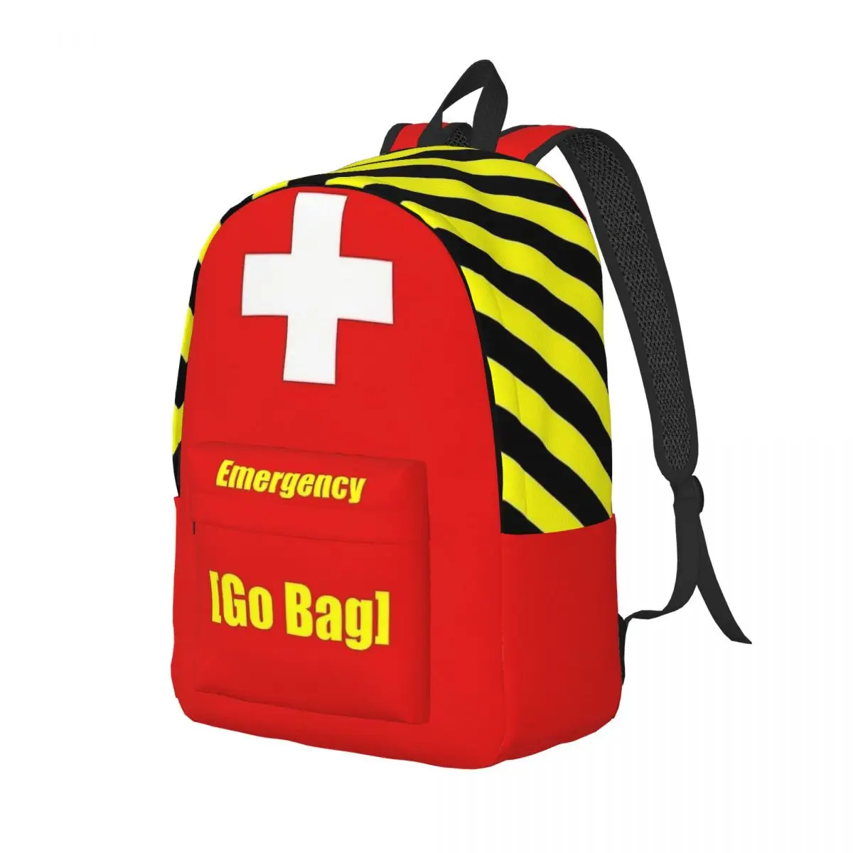 Emergency Go Medical Disaster First Aid Backpack Elementary High College School Student Bookbag Men Women Daypack Sports