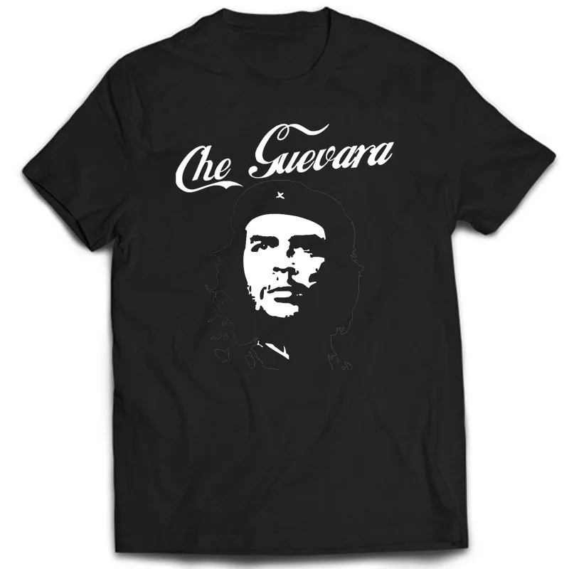 Che Guevara T-Shirt Men O Neck cool 100% Cotton Harajuku Fashion Vintage Daily Casual T Shirts Short Sleeve Tees Tops