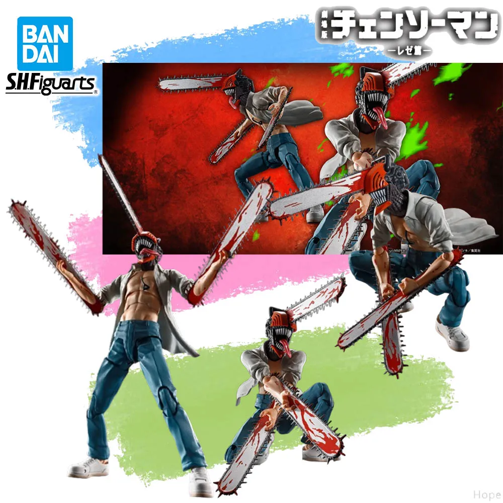 

In Stock Genuine BANDAI SHFiguarts Chainsaw Man The Movie Reze Arc Figure Anime Action Model Toy