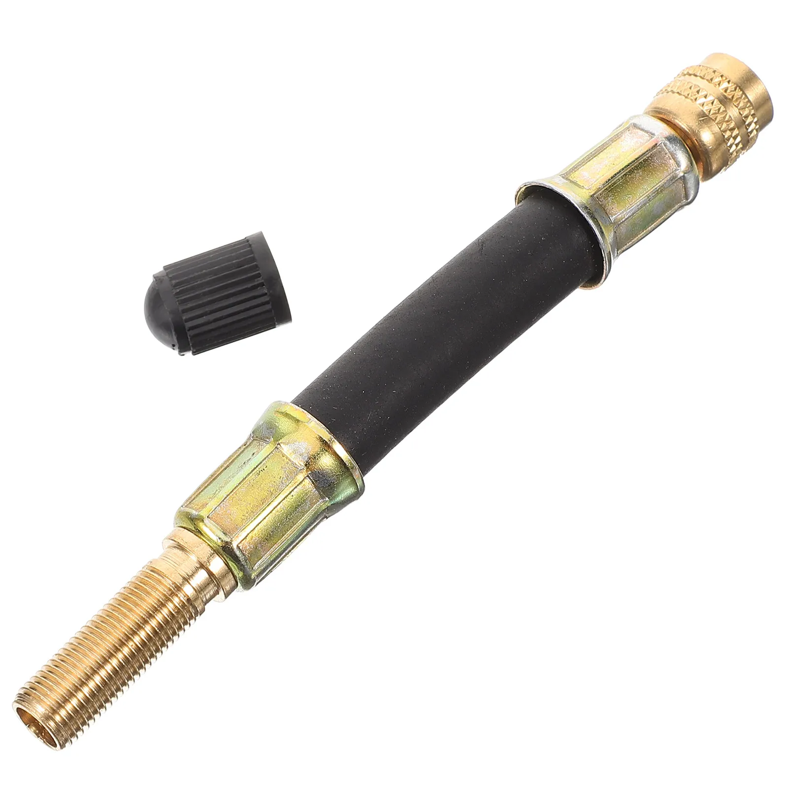 

100mm Dual Wheel Inner Tube Extension Tire Valve Extension Flexible Inflator Rod for Car Scooter Tire Repair Tool Valve