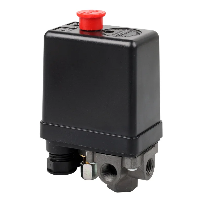 120V/240V 70-115 psi Air Compressor Pressure Switch 5-8 Bar Small Air Pump Control Valve 1- 4 Port LF10-L