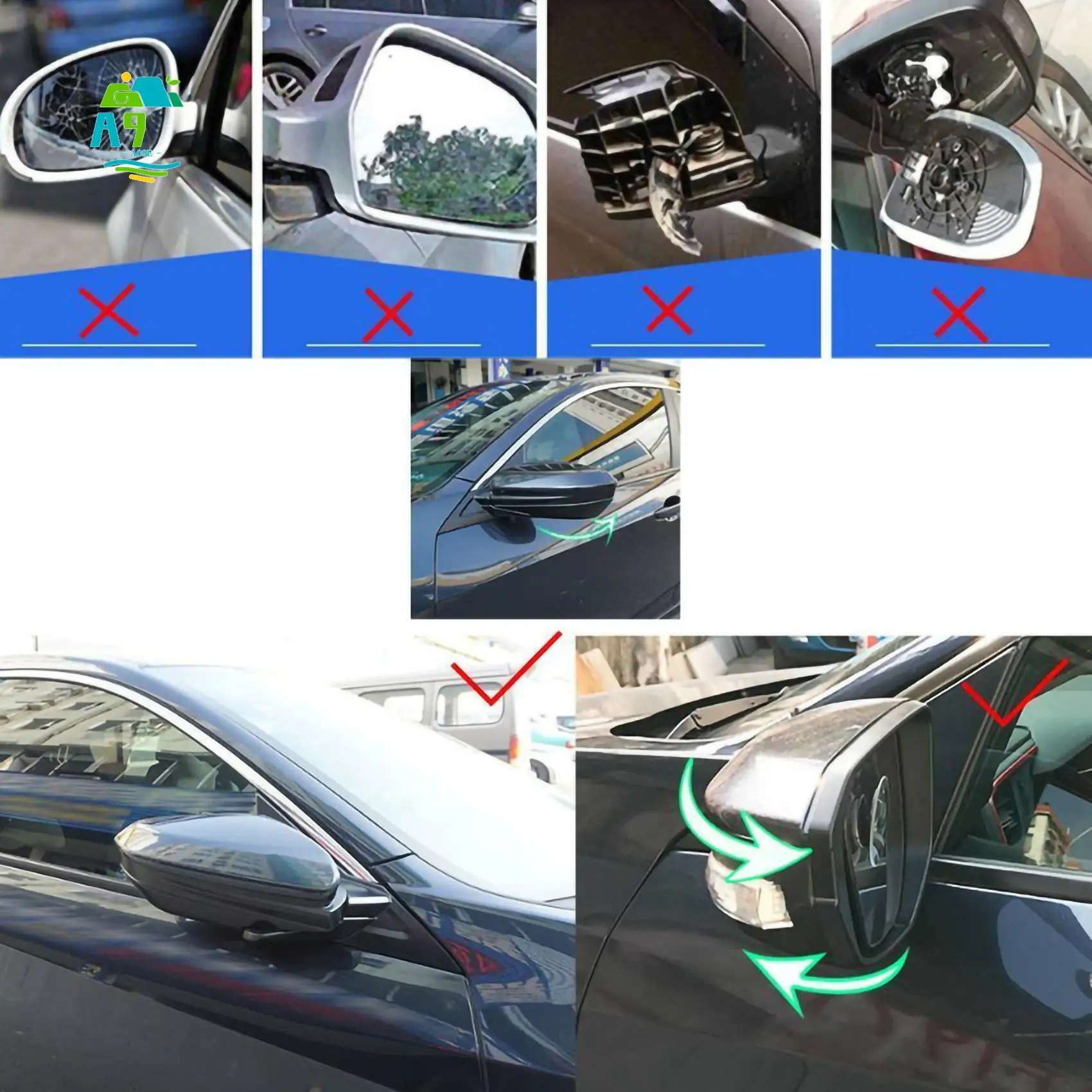 A09E-Car Side Mirro… - image