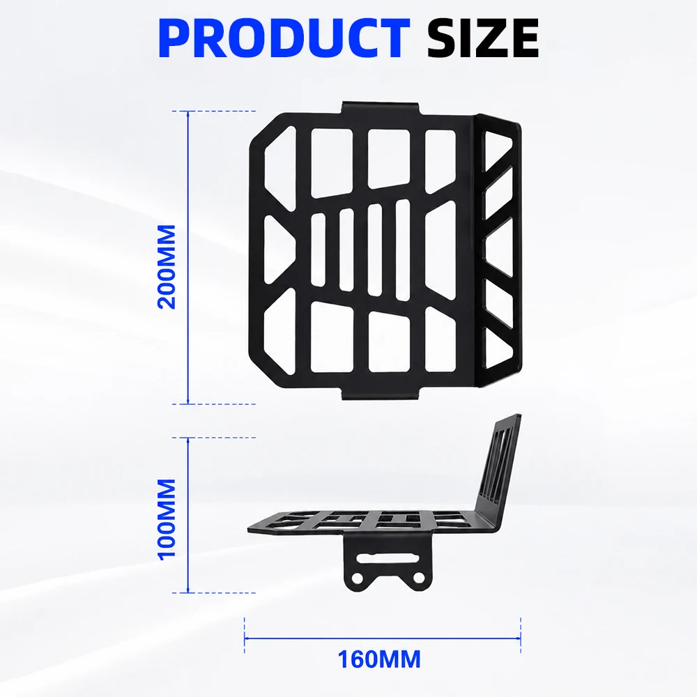 For Ridstar Q20 Front Luggage Rack Holder Bracket Iron Suitcase Carrier Electric Dirt Bike E-bikes Motorcycles Parts Durable