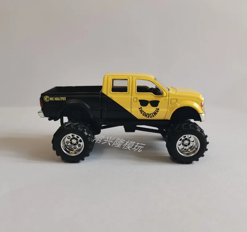 1/64 جديد وصول سعر خاص دييكاست المعادن 2008 الأمريكية F-350 على الطرق الوعرة سيارة نموذج الأثاث عرض لعب للأطفال #3