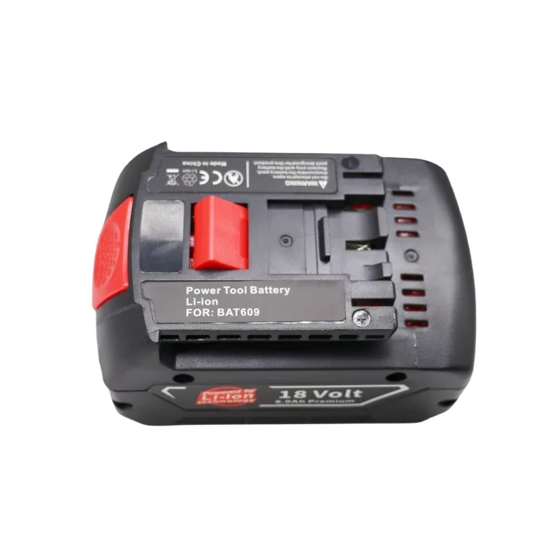 BAT609 for Bosch 18V Battery 6.0Ah Electric Drill   BAT609G BAT618 BAT618G BAT614 18V 6000mAh Rechargeable Lithium-ion Battery