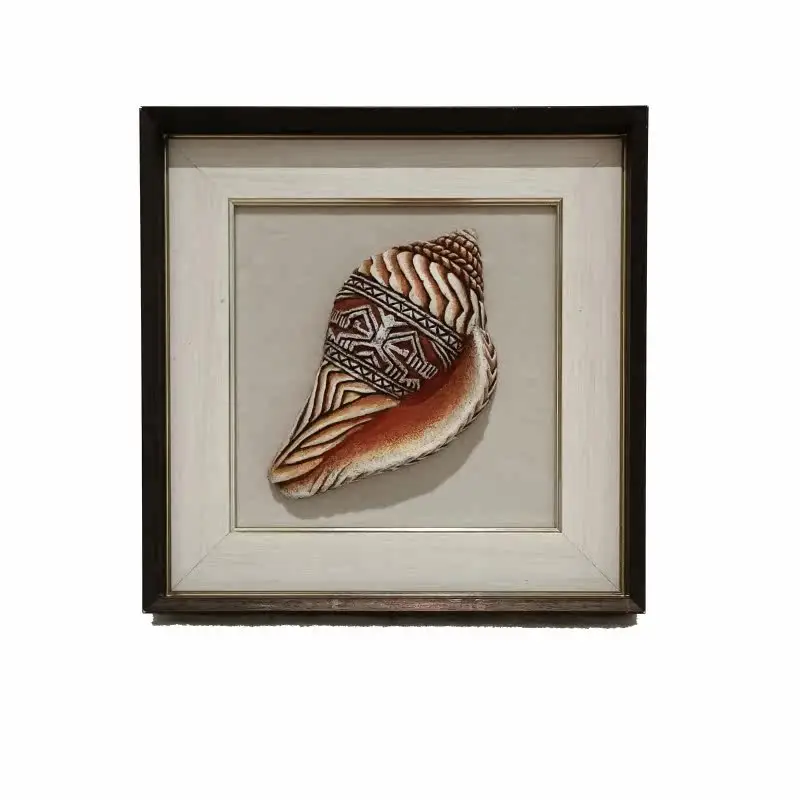 

Рельефная картина ручной росписи с изображением человека и улитки, рамка для картин, украшение для дома, художественная живопись, сувениры