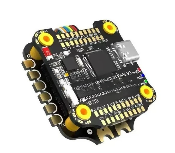 SpeedyBee F405 V3 50A Stack Flight Controller, BL32 50A 4-in-1 ESC, 3-6S LiPo, Blackbox Analyzer for FPV Freestyle Drone