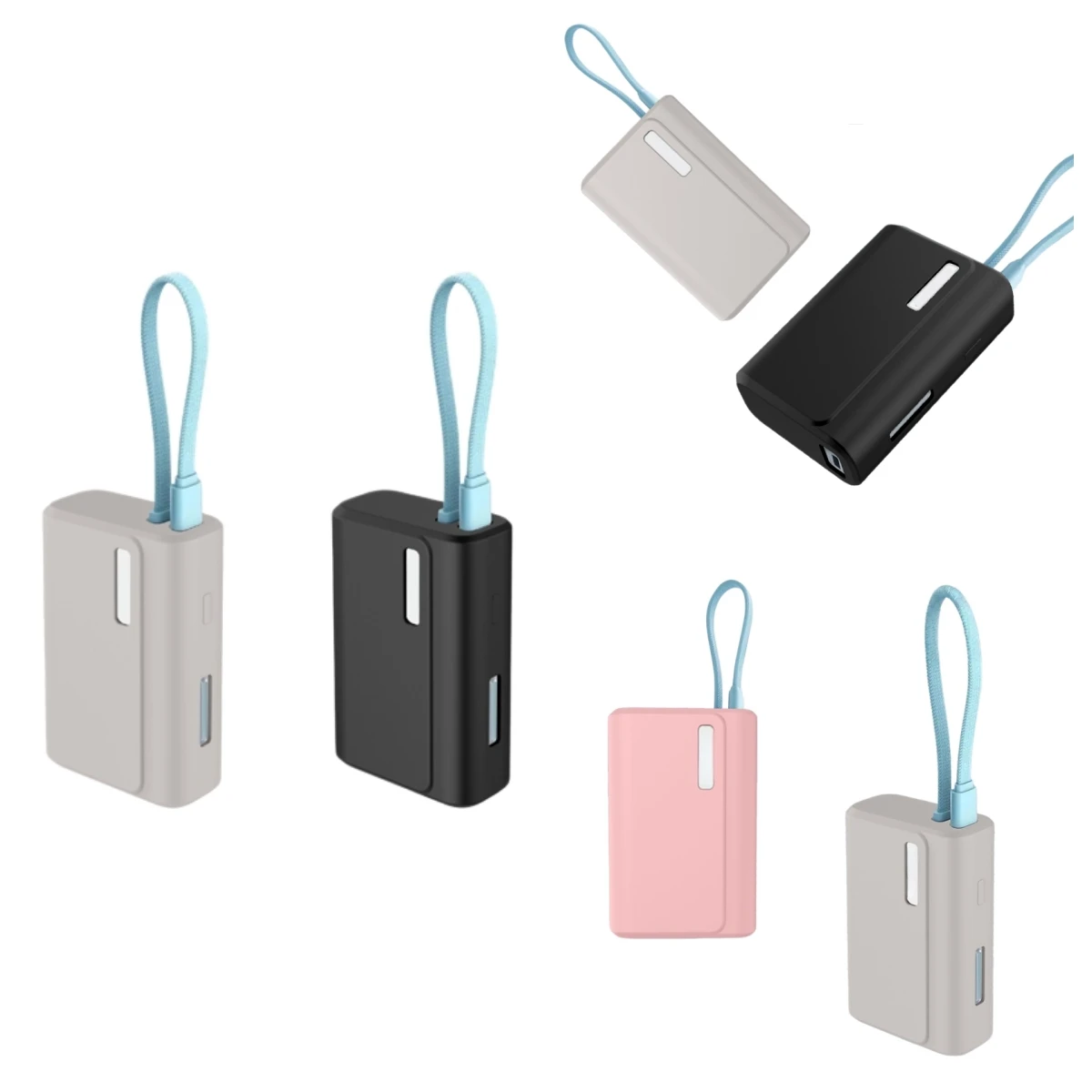 novo-estojo-de-silicone-para-power-bank-cooltech-cp13-com-power-bank-movel-de-10000mah-e-bloco-de-energia-integrado