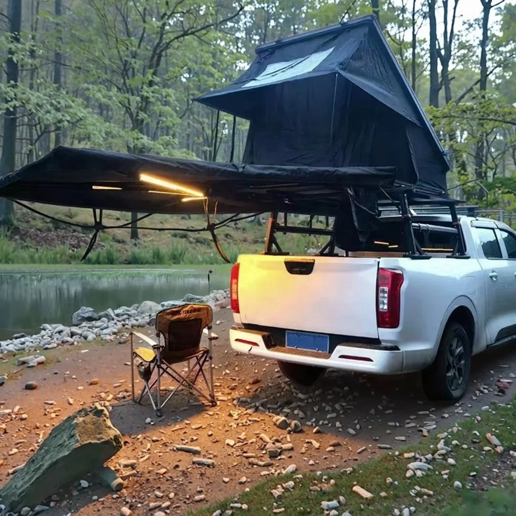 

AA Auto4WD Car Awning 270 Freestanding Awning Car Roof Side Free Standing 270 Degree Awning with LED Light