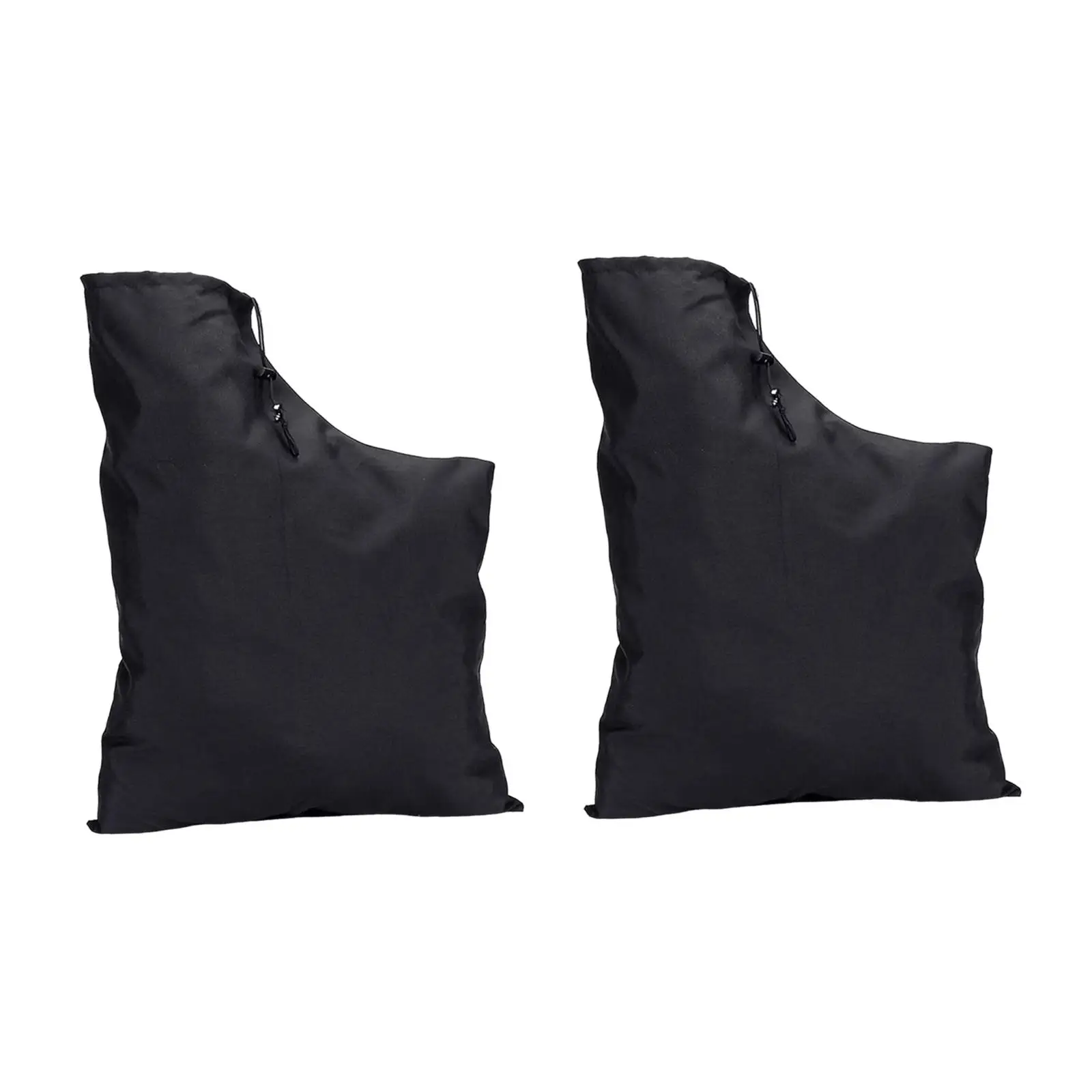 Bolsas para soplador de vacío de hojas, contenedor de lavandería reutilizable grande para jardinería, desechos, recorte de césped, basura de jardín, hoja de carga, 2 piezas
