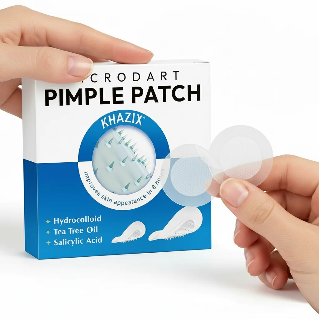 24pcs Round Edged Rounded Acne Patch Cover Patch Water Gel Invisible Micro Needle Box Set Acne Patch Facial Care Products 2026