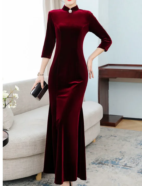 

Summer Women Cheongsam Chinese Style