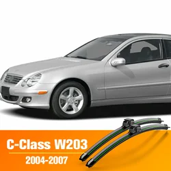 Wiper Front Wiper Blades For Mercedes-Benz C-Class W203 2004 2005 2006 2007 Windshield Windscreen Front Window 22