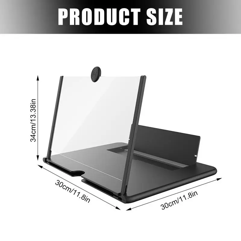 Phone Screen Magnifier HD Cell Phone Magnifying Screen 14in Ultra-thin Screen Amplifier Magnifying Projector Foldable Phone