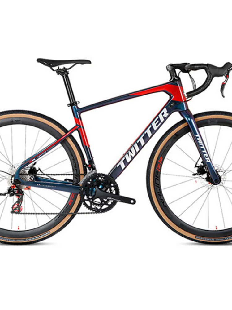 AliExpress UK Twitter Carbon Bicycle Frame  R7 Gravel 45C Thru Axle 12x142mm Disc Brake Cyclocross 700C Inner