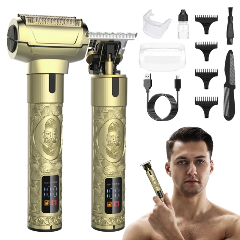 Electric Razors Rechargeable Cordless Shavers Hair Trimmer Professional Hair Men Hair Cutting Grooming