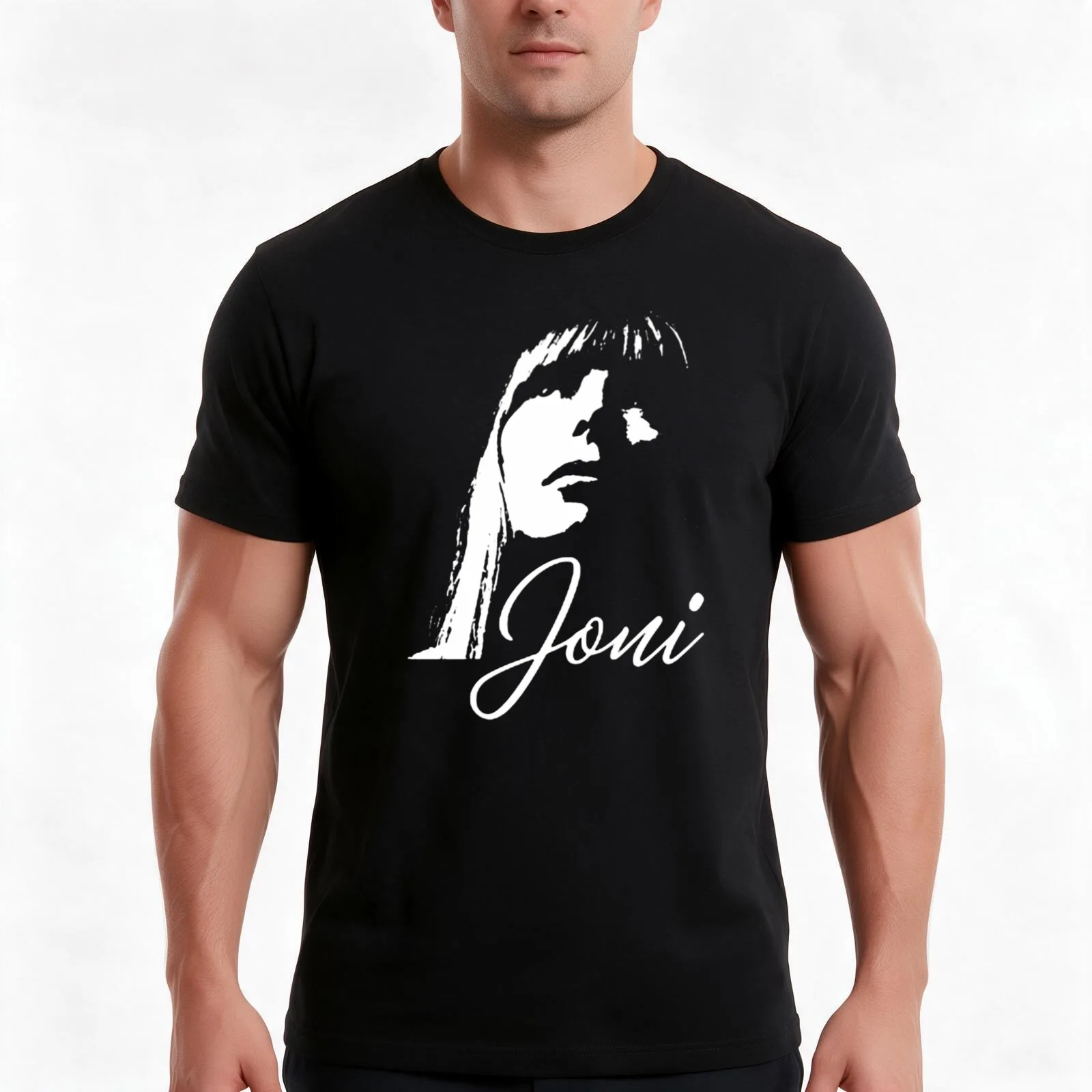 Joni Mitchell Joni Men T Shirt cotton t shirts man 100%