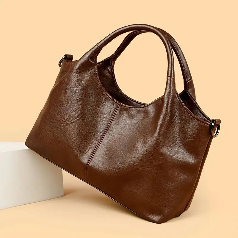 High Quality Large Capacity Women Tote Designer Leather Ladies Shoulder Crossbody Bag Fashion Female Handbags Top-handle Bags