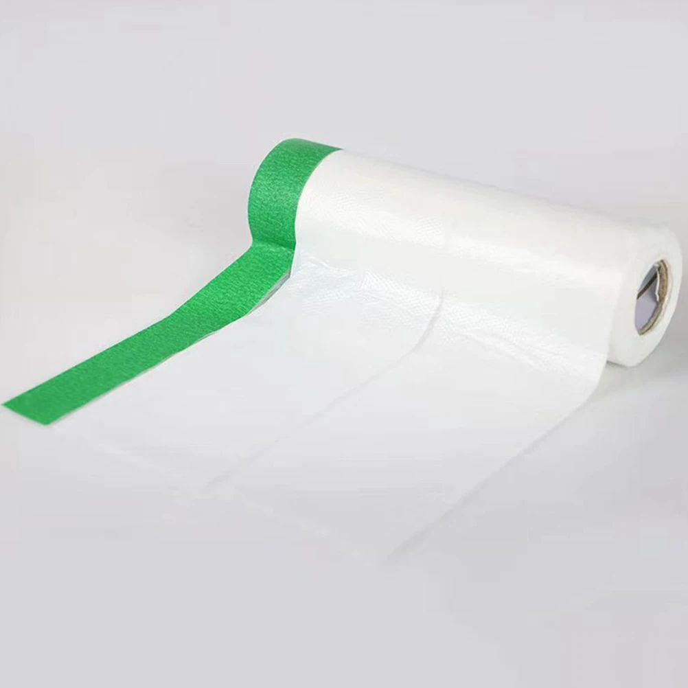 

Plastic Washi Tape Masking Exterior Wall Protective Film Paint Masking Paper Automotive Furniture Decoration Wear Resistant