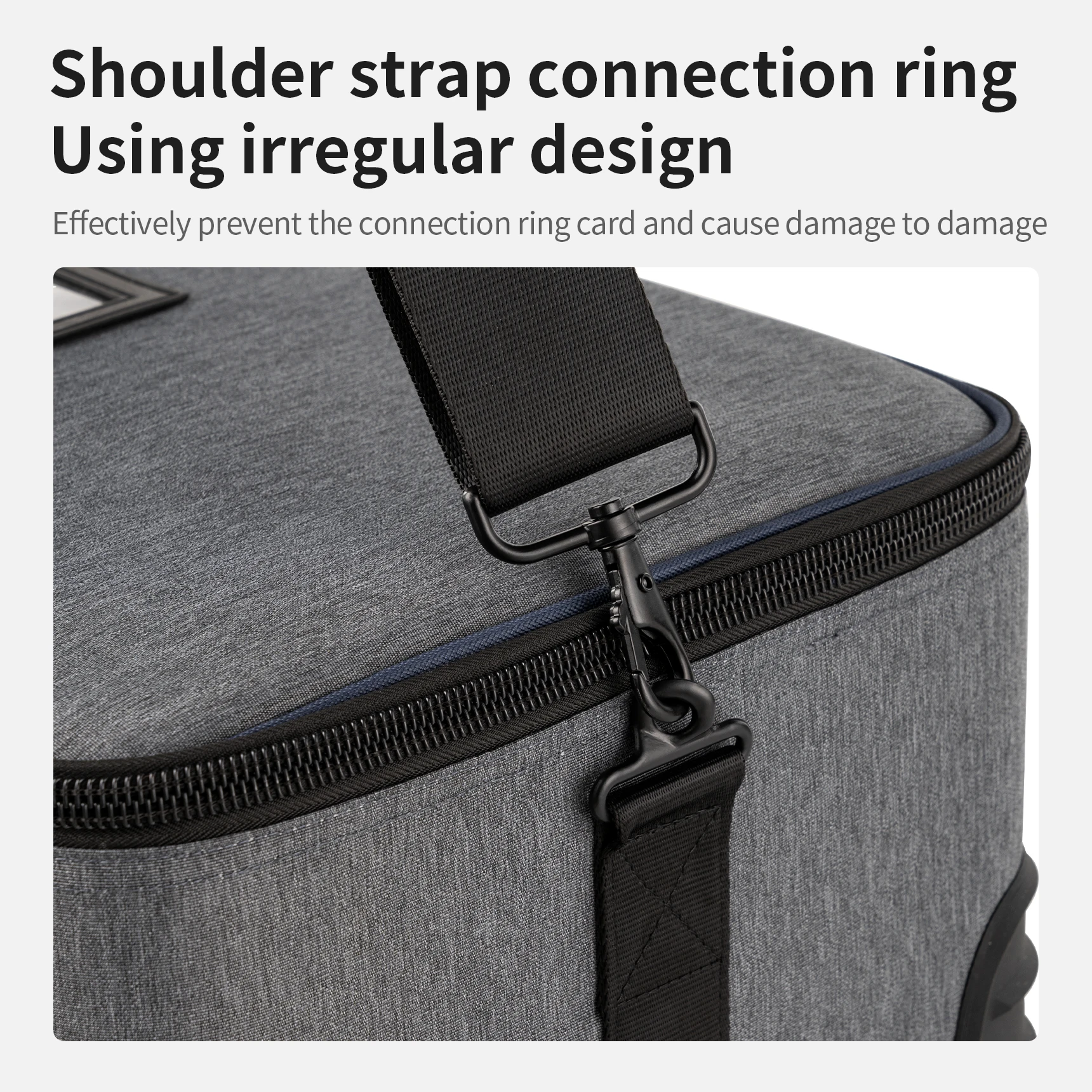 Profesjonalne wodoodporne etui Selens S/M/L na sprzęt do oświetlenia fotograficznego z przegródkami, uchwytem do przenoszenia i paskiem na ramię