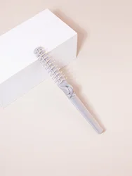 portable folding hair comb, folding travel brush, massage head brush and fine tooth folding comb, pocket comb