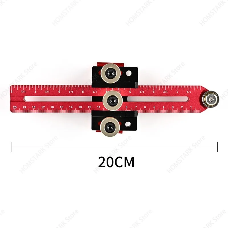 High‑Accuracy Woodworking Router Fence Locator Workbench Auxiliary Bracket for Grooving Drilling Cutting
