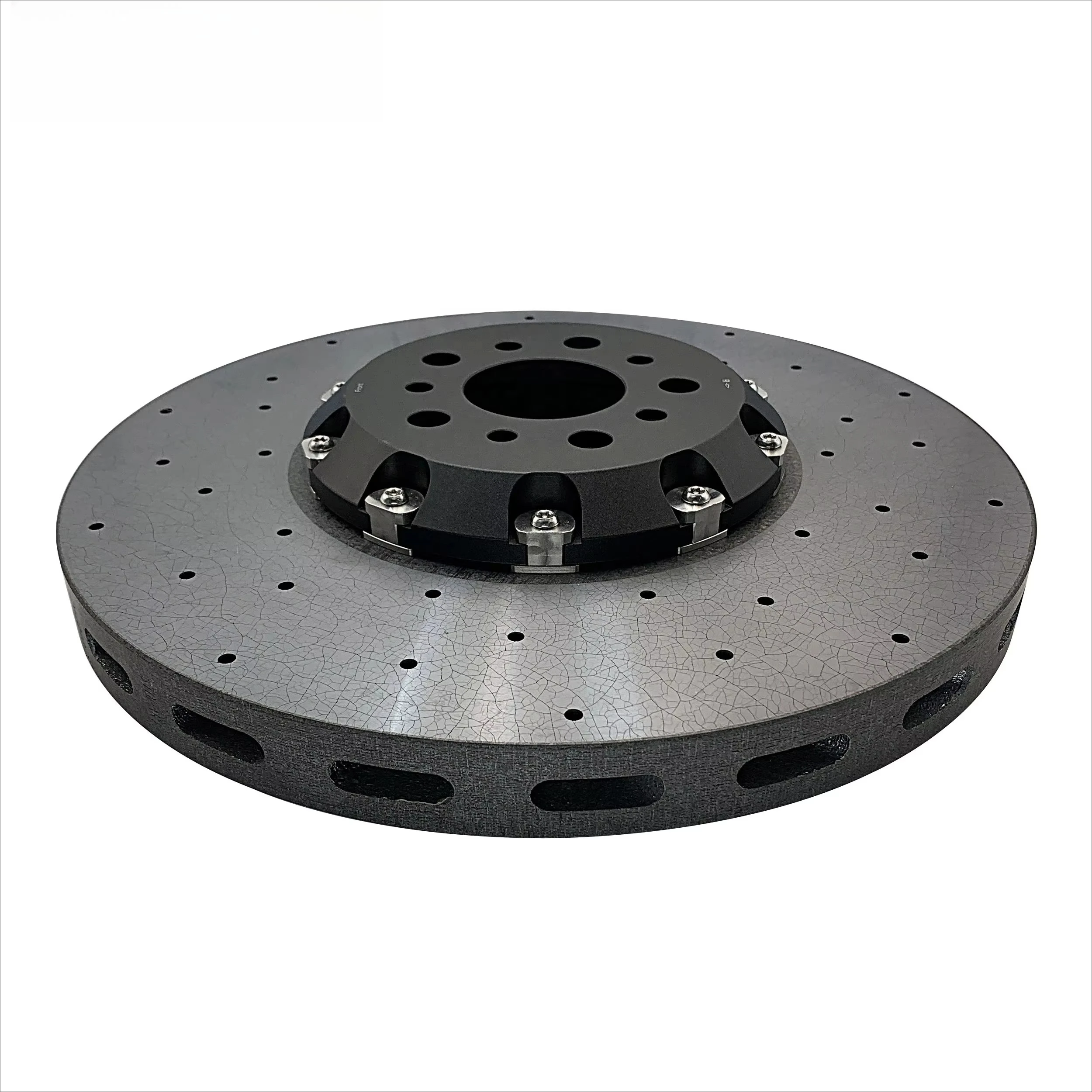 For Slotted 34118054825 New Front Carbon Ceramic Brake Disc for X3 X4 X5 X6 M 395x36mm 1 Year Warranty