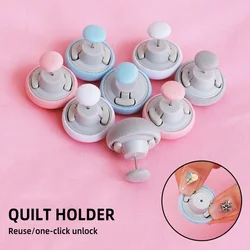 10PCS BedSheet Quilt Clip Duvet Cover Fastener Clip Anti Slip Blanket Buckles Quilt Holder Fixator Gripper Easy To Unlock