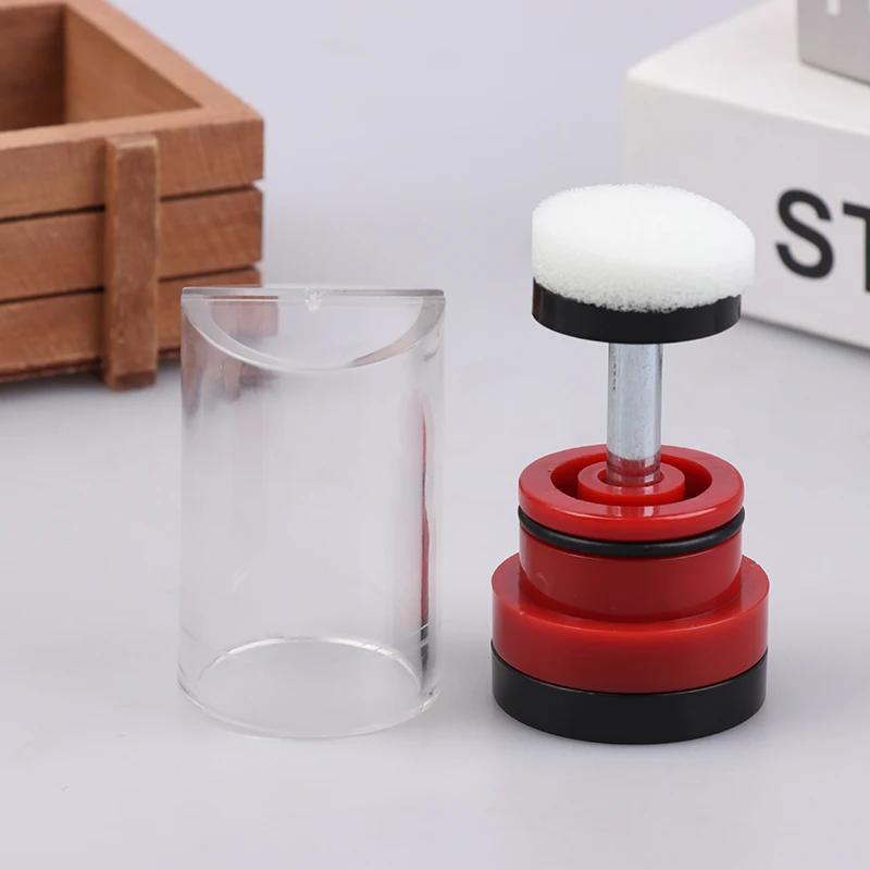 HOT Queen Bee Marking Bottle With Sponge One-Handed Plastic Bee Marker Tube Catcher Cage With Plunger Plush For Beekeeper Equipm