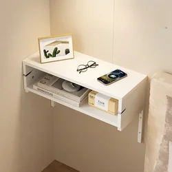 Space-Saving Folding Laptop Desk Mini Wall-Mounted Computer Table for Bedroom Home Office Furniture Writing Mesa Ordenador