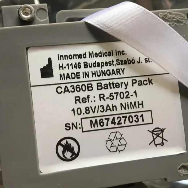 High Quality 10.8V 3000mAh Ni-MH Replacement R-5702-1 Medic al Ni-mh Battery for CA360B CA360-B Defib rill ator