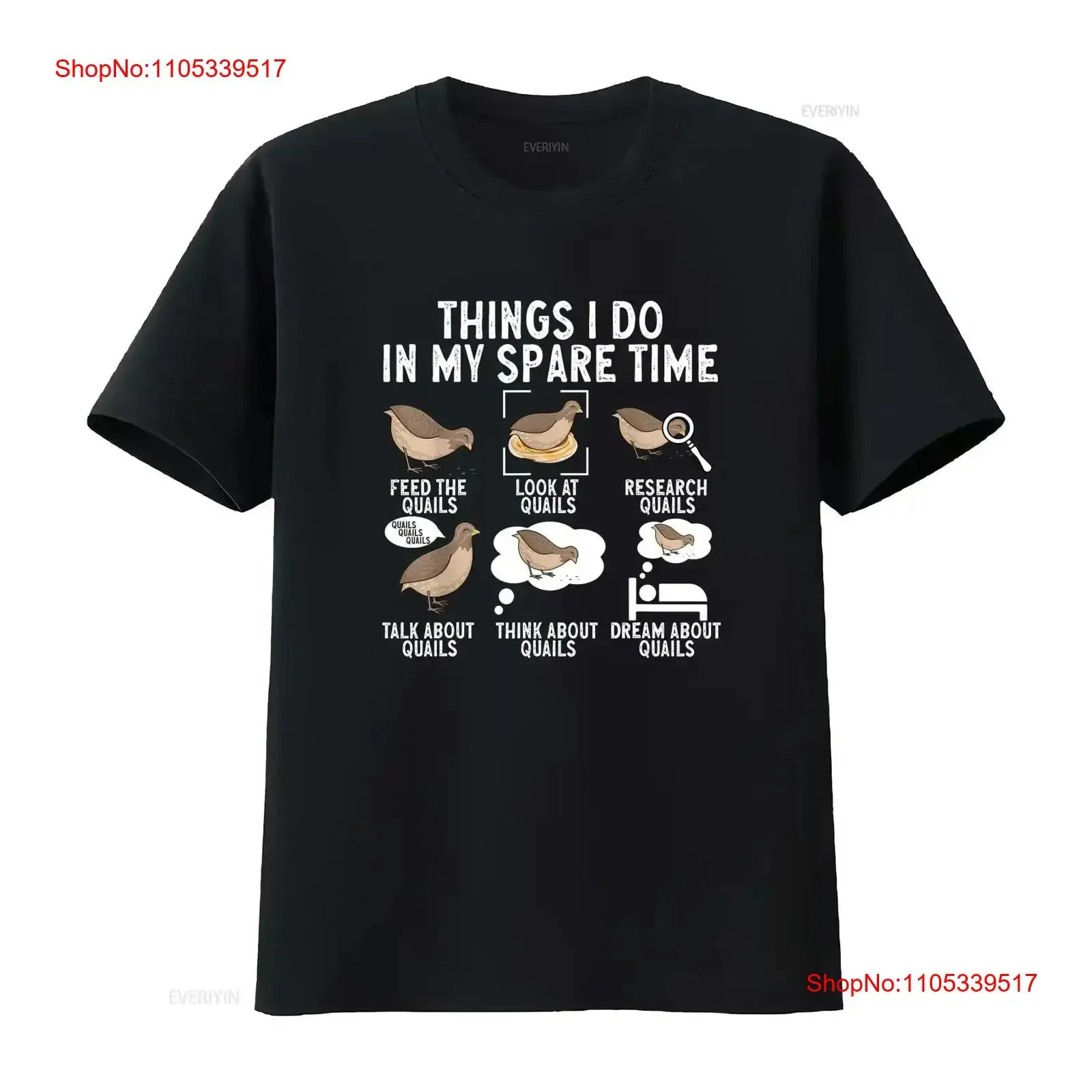 NEW LIMITED Quail Bird Lover Things I Do In My Spare Time T Shirt vintage Washed Stylish Soft streetwear Stretched vintage