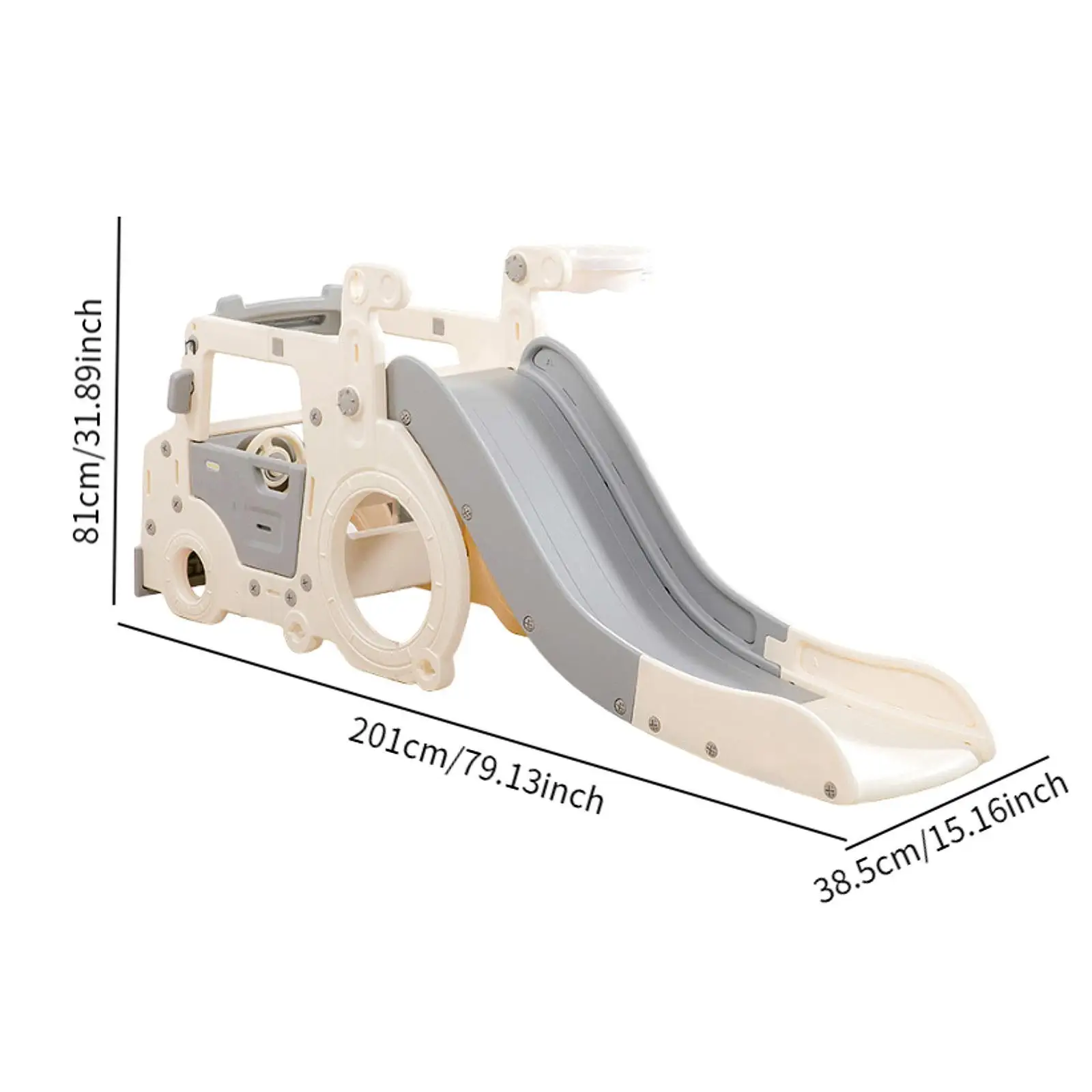 Tobogán plegable para bebé, conjunto de juegos para interiores, equipo de juego suave para niños