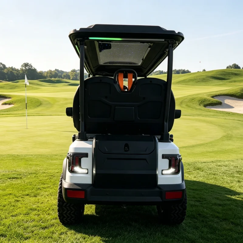 2026 Best-Selling MMC Electric Golf Cart 4 Seater Custom-Built Luxury Model. 60/72V 7500W Power Long-Range Lithium Battery