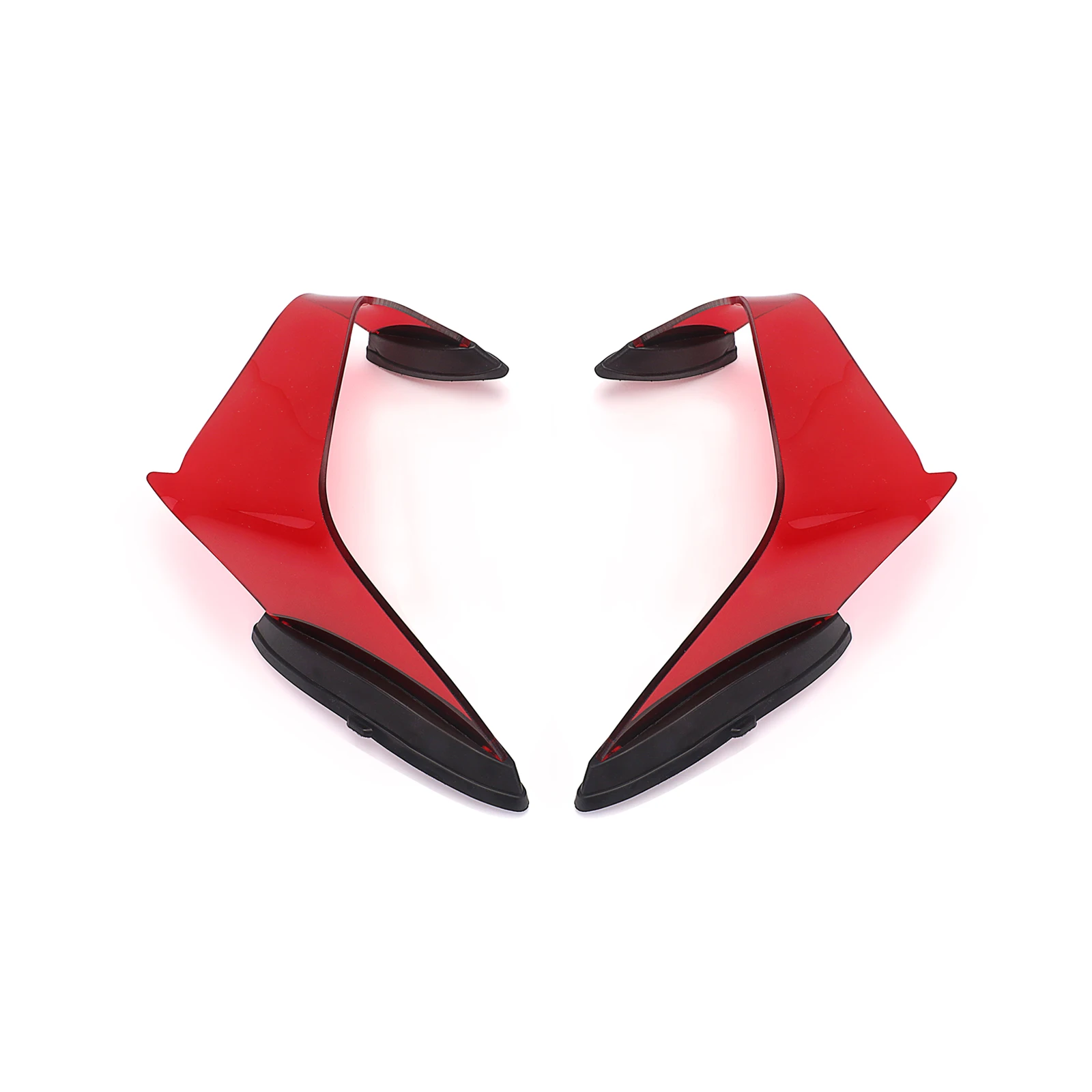 For KAWASAKI ZX10R ZX-10R 2021 2023 2024 2025 Motorcycle Fairing Parts Kit Fixed Winglet Aerodynamic Wings Spoiler